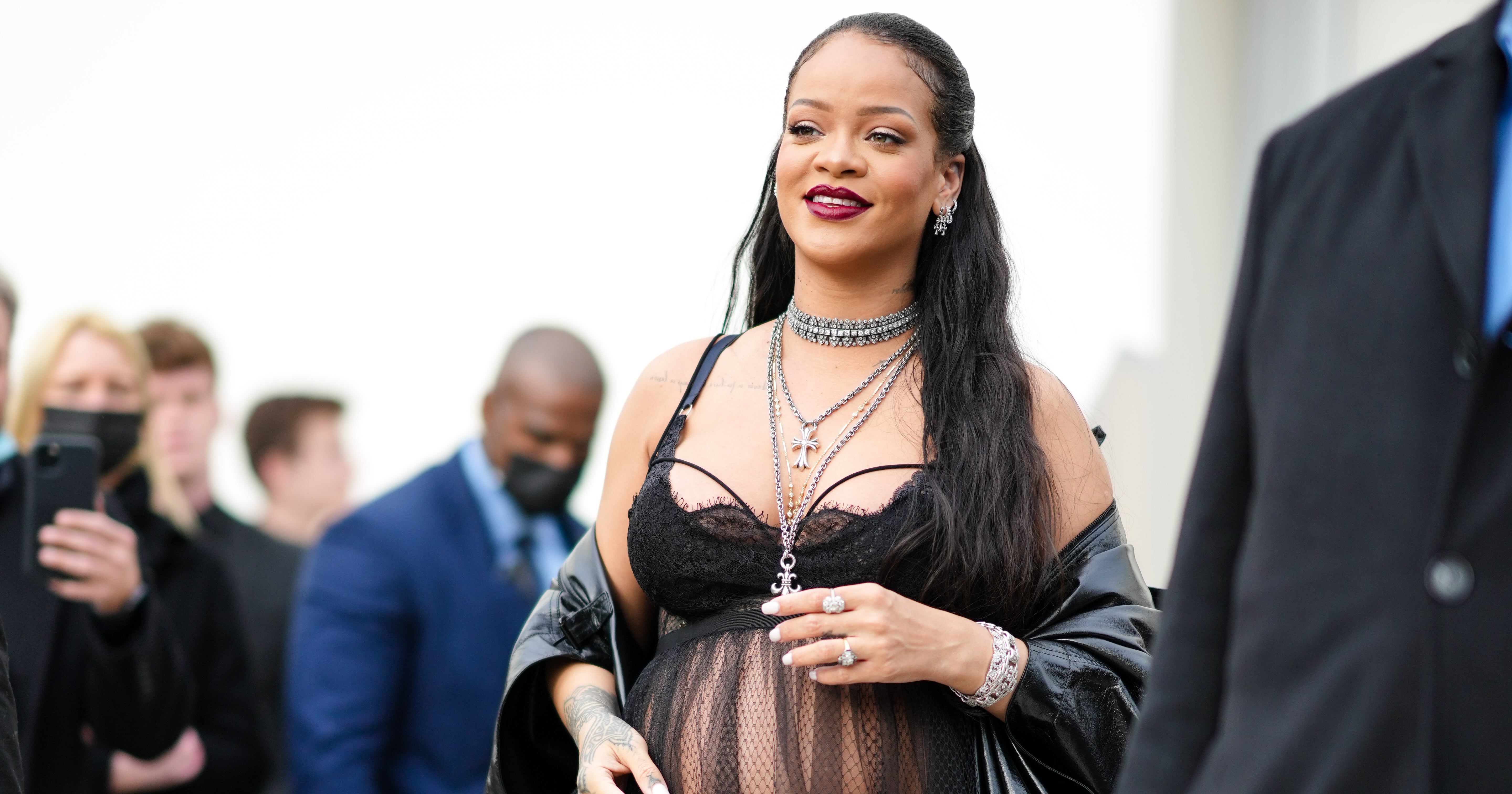 Rihanna Breastfeeds RZA in New Savage X Fenty Maternity Ads