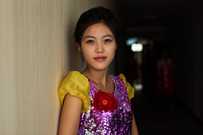 A Singer Before Her Show in Sinuiju