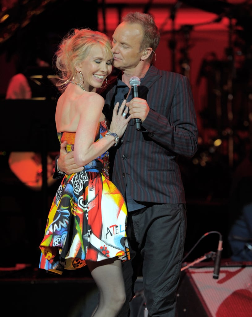 Sting and Trudie Styler Photos