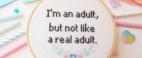 Funny Cross-Stitch Hoops