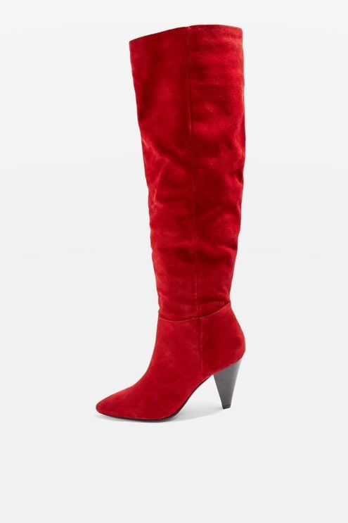 Topshop Box Knee High Boots