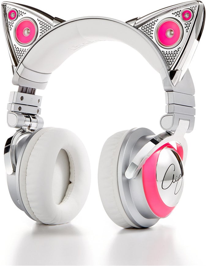 Brookstone Bluetooth Cat Headphones Cute Headphones POPSUGAR Tech