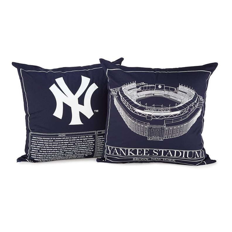 Baseball Stadium Blueprint Pillows
