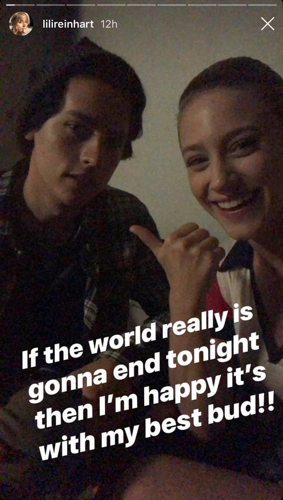 Lili Reinhart and Cole Sprouse Spend Lunar Eclipse Together