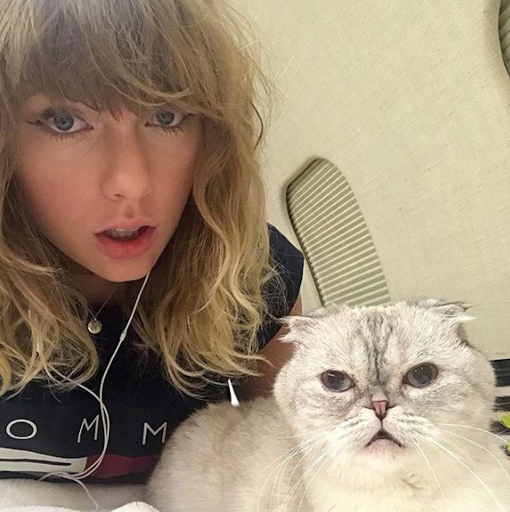 Taylor Swift S J Necklace Popsugar Fashion