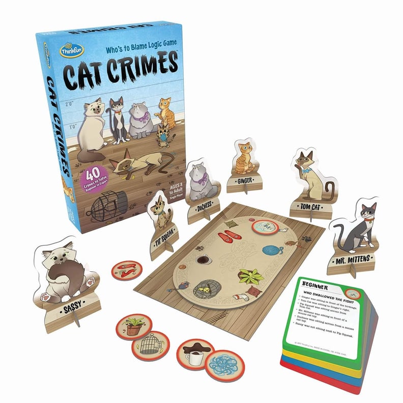Think Fun Cat Crimes Logic Game