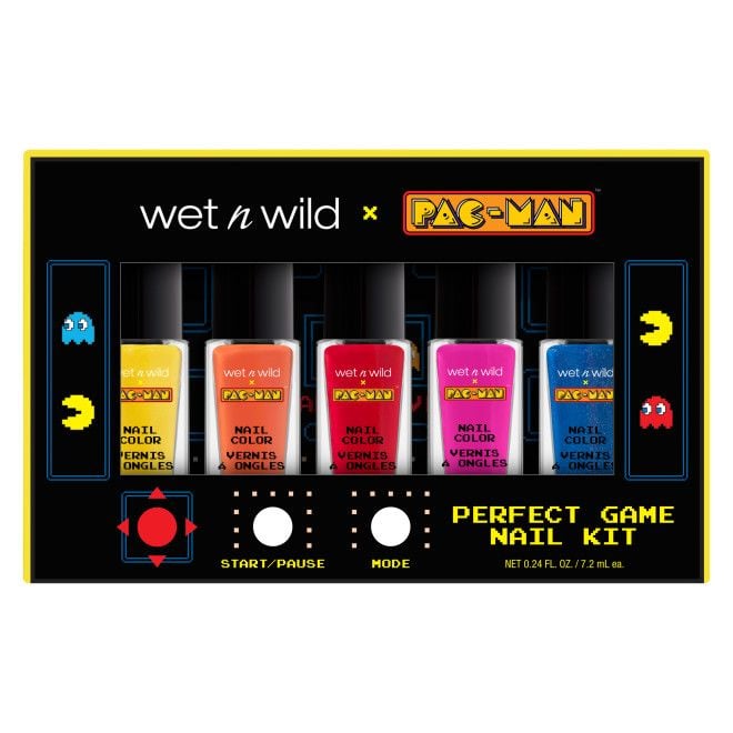 Wet n Wild PAC-MAN Perfect Game Nail Kit