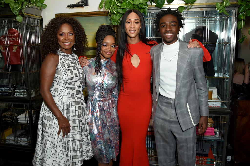 Crystal Fox, Marsai Martin, Mj Rodriguez, and Caleb McLaughlin at EW's ...