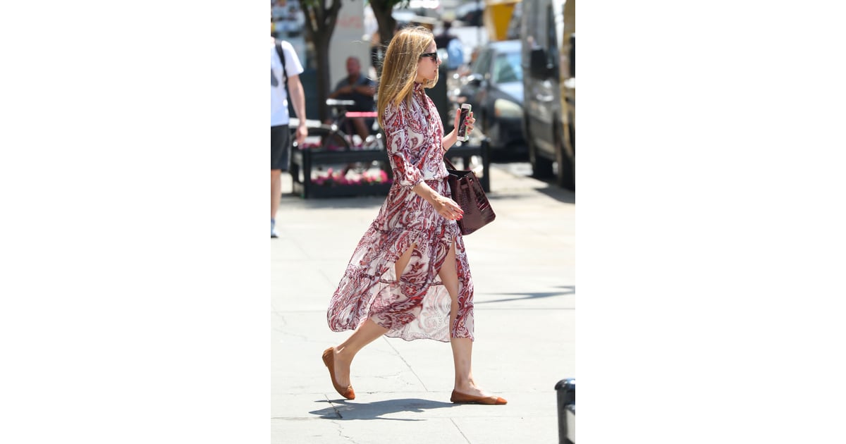 Olivia Wearing Her Dress on the Street | Olivia Palermo Wearing ...