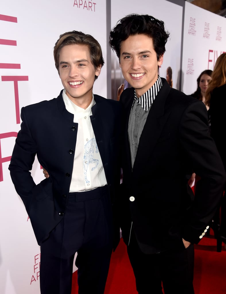 Cole and Dylan Sprouse at Five Feet Apart Premiere