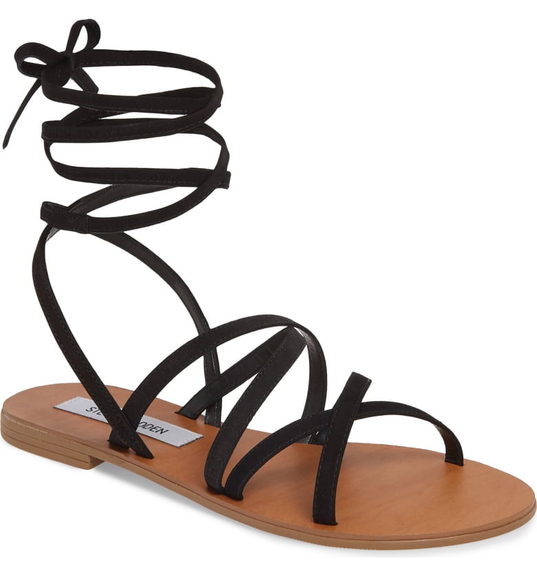 Steve Madden Carmen Strappy Ankle Wrap Sandals