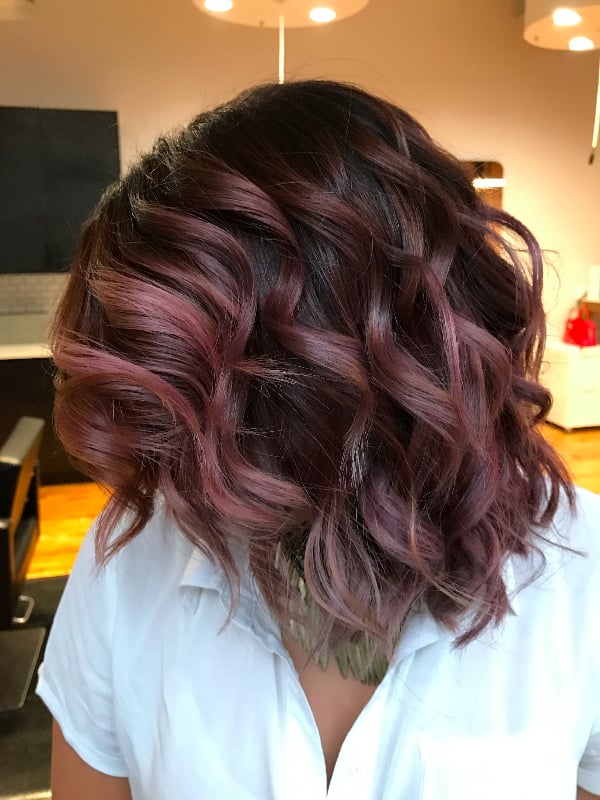 Chocolate Mauve in Daylight  Chocolate Mauve Hair Color 