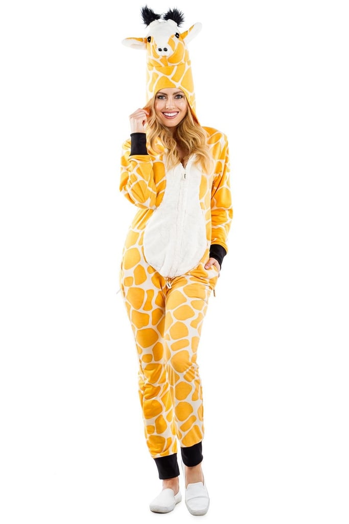 Womens Giraffe Costume Best Onesies For Adults To Wear On Halloween 2020 Popsugar Fashion 9660