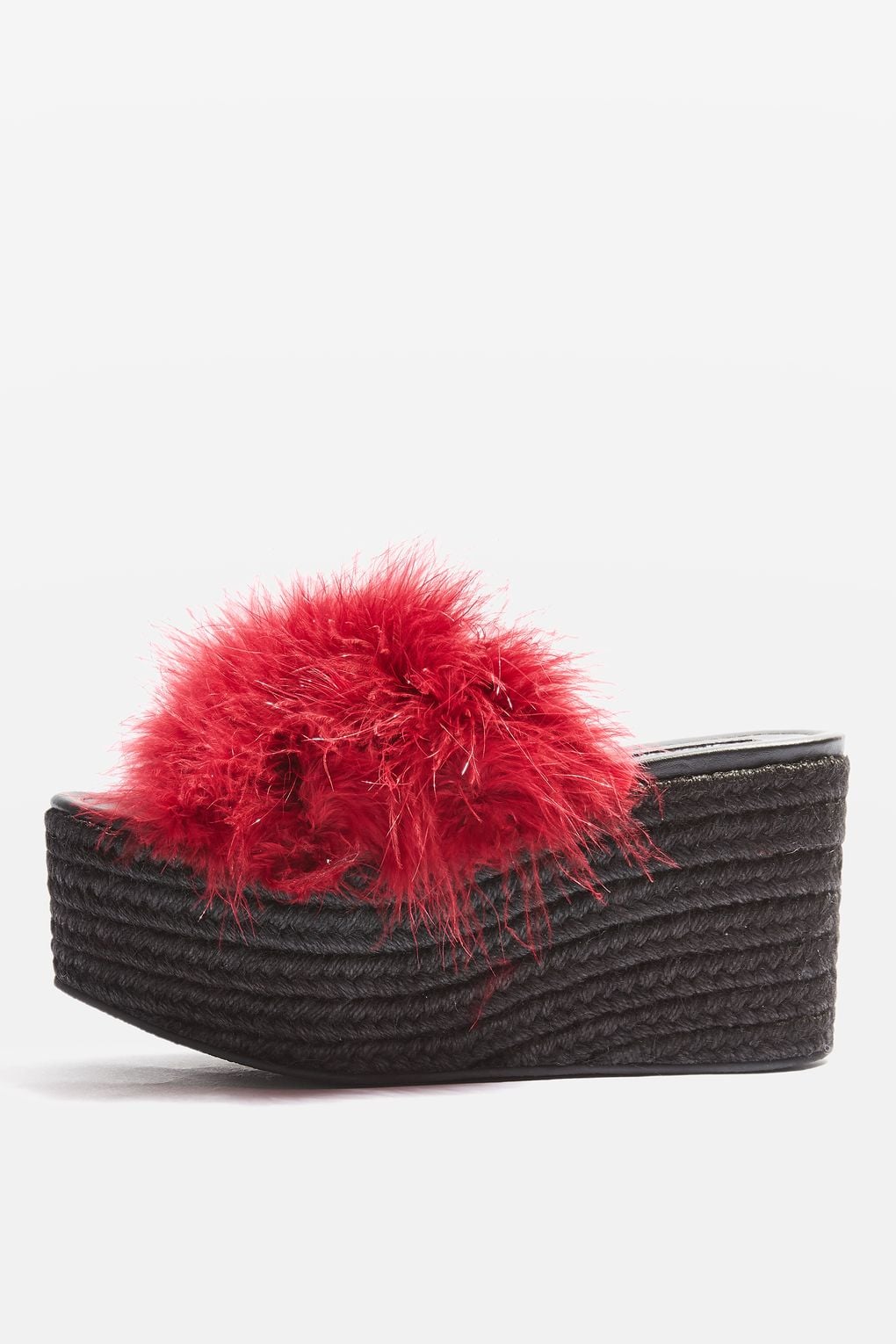 fluffy shoes topshop