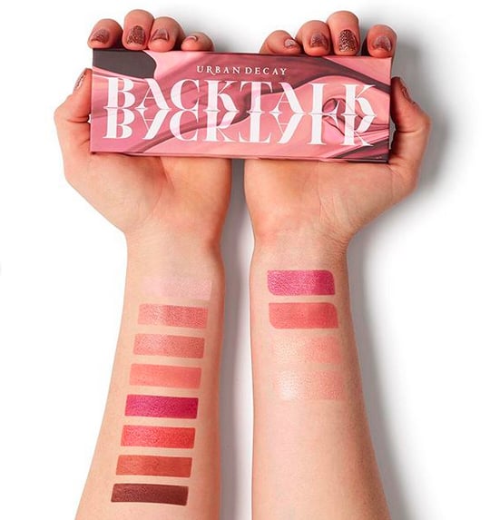 Urban Decay Backtalk Palette Swatches