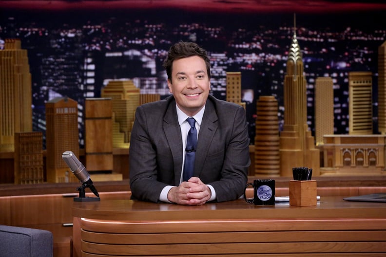 THE TONIGHT SHOW STARRING JIMMY FALLON -- Episode 0861 -- Pictured: Host Jimmy Fallon at his desk during 