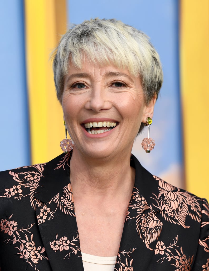 Emma Thompson As The Baroness Disneys Cruella Movie Cast With Emma Stone Popsugar 