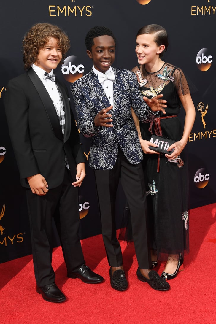 Stranger Things Cast at the Emmys 2016 POPSUGAR Entertainment Photo 19