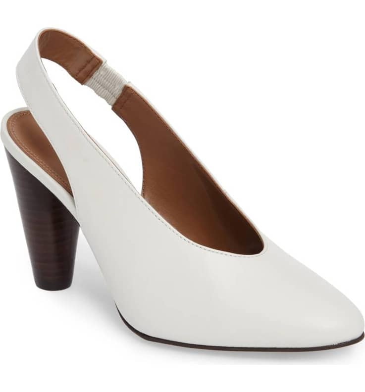 Topshop online white pumps