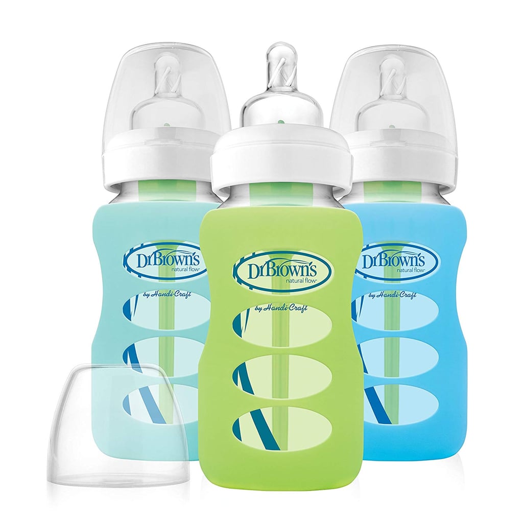 Dr. Brown's Options 3 Piece Wide Neck Glass Bottle