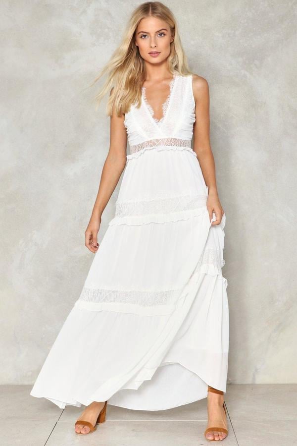 Nasty Gal Till You Get Enough Eyelash Lace Dress