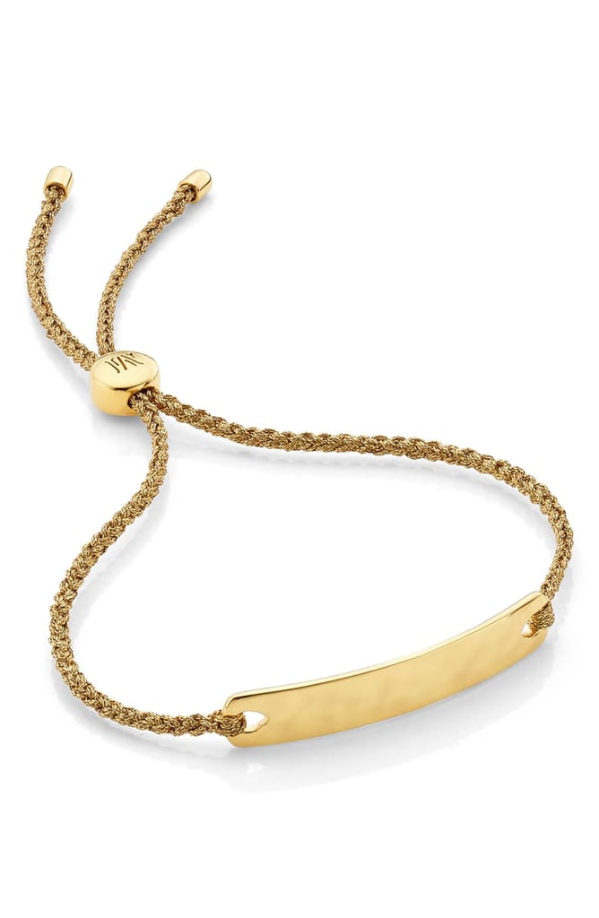 Monica Vinader Engravable Havana Mini Friendship Bracelet