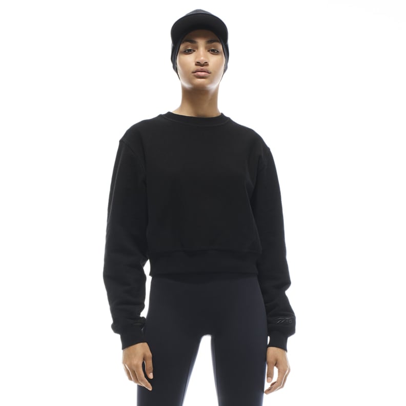 Reebok x VB Cropped Sweatshirt — Black