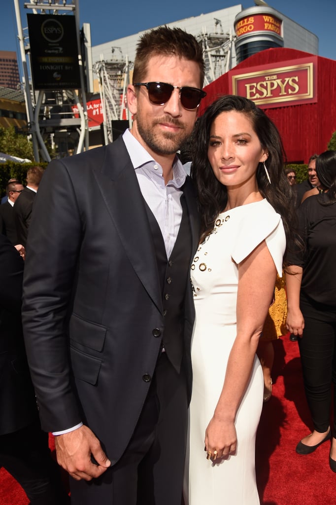 Aaron Rodgers and Olivia Munn
