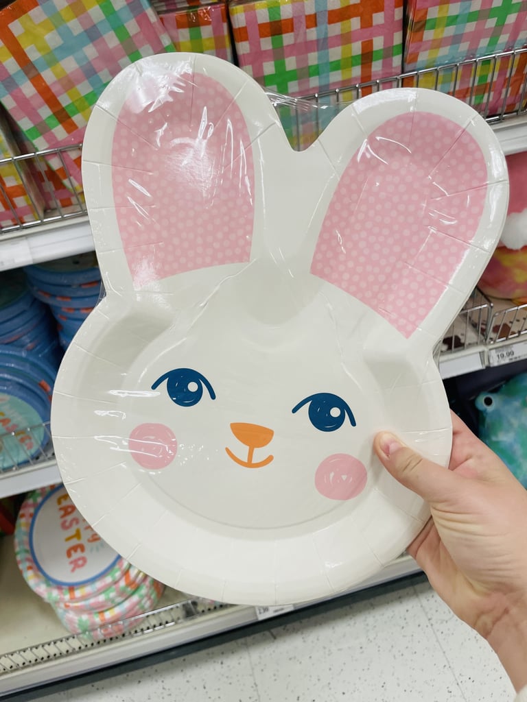 Party Ready: Spritz Easter Bunny Shaped Paper Plates