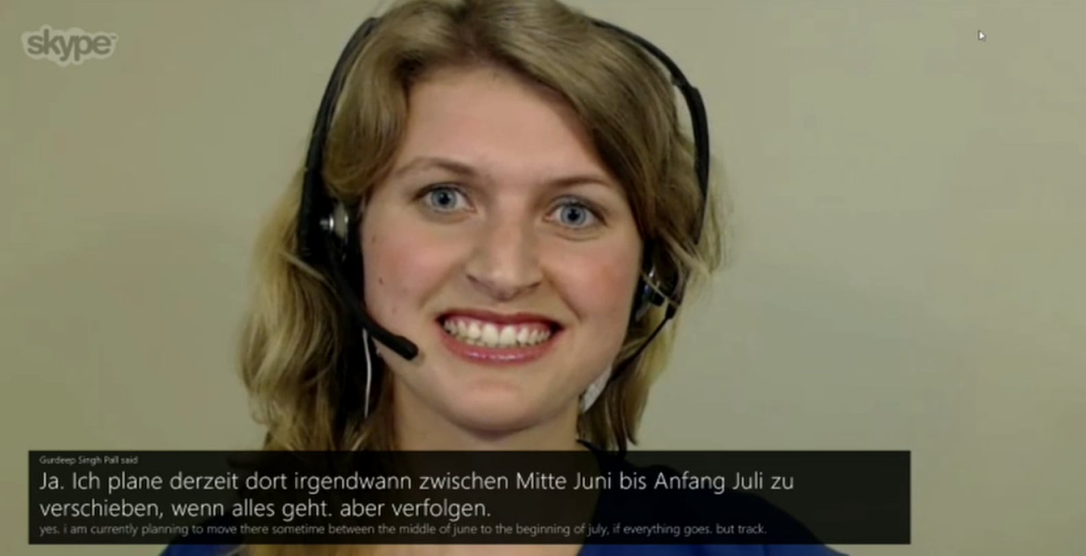 Skype Translator PS Tech