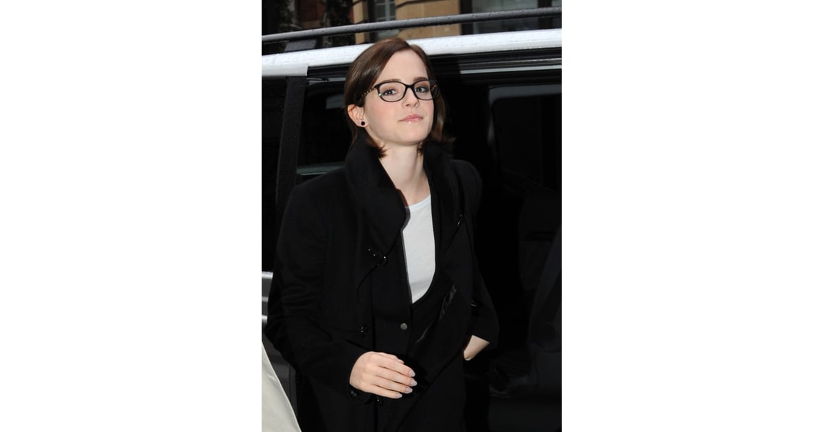 Emma Watson Pictures Of Female Celebrities Wearing Glasses Popsugar Fashion Uk Photo 43 1012