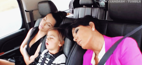 When She Fell Asleep During This Car Ride