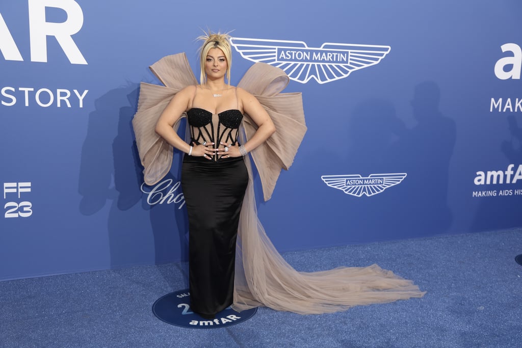 Bebe Rexha at the amfAR Cannes Gala 2023