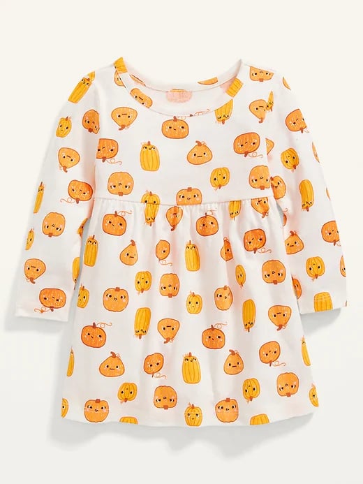 Old Navy Long-Sleeve Printed Jersey Dress for Baby