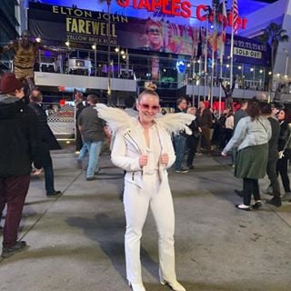 Elton John You Ll Be So Stoked When You See These 99 Rad Halloween Costumes Inspired By The 80s Popsugar Love Sex