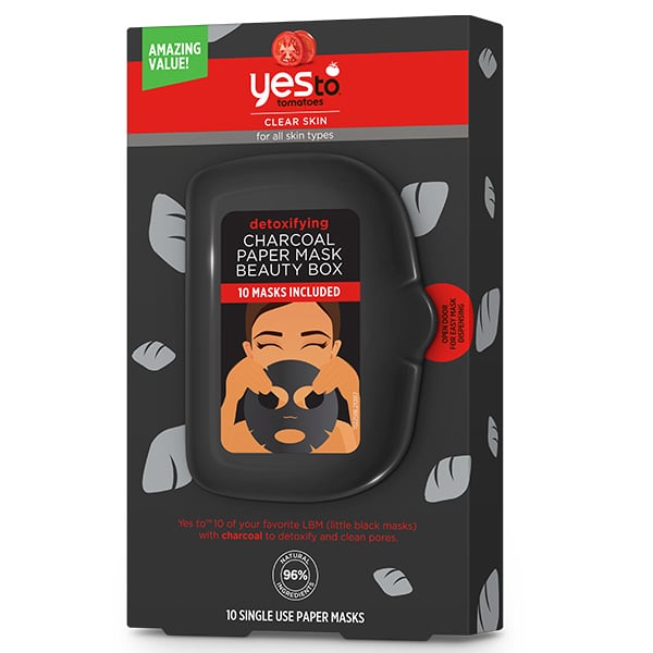 Yes To Tomatoes Detoxifying Charcoal Paper Mask Beauty Box