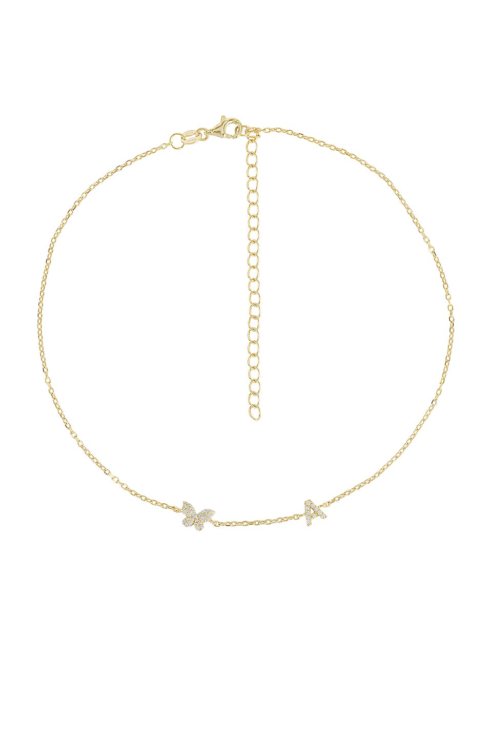 Adina's jewels initial 2025 necklace