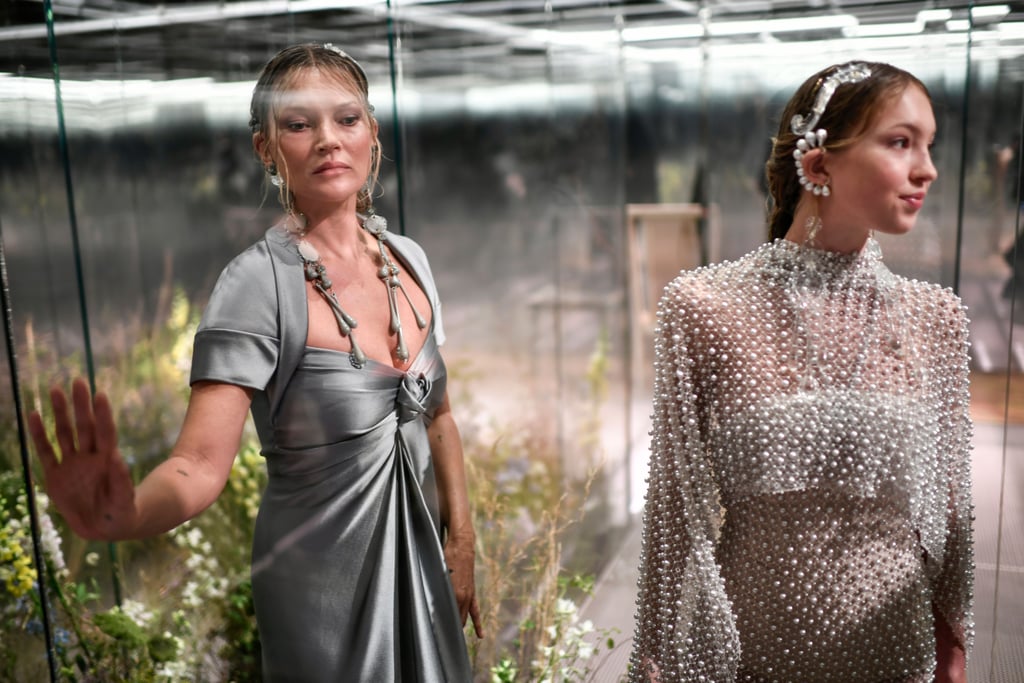 Kate Moss and Daughter Lila on Fendi Couture Runway 2021