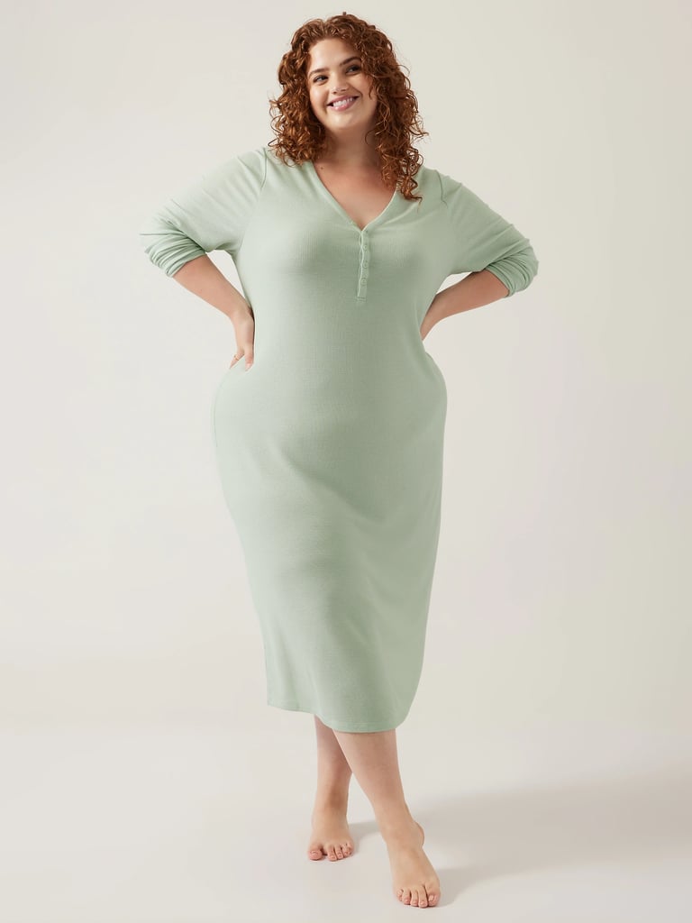 Best Henley House Dress: Athleta Wind Down Sleep Dress