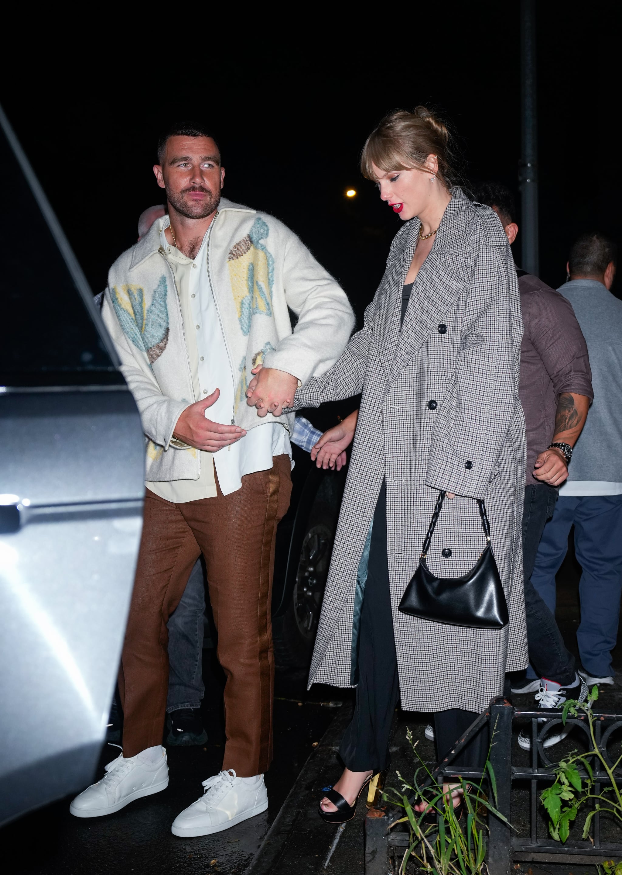 Here's where to buy Taylor Swift's Aupen bag she wore on a date night with  Travis Kelce 