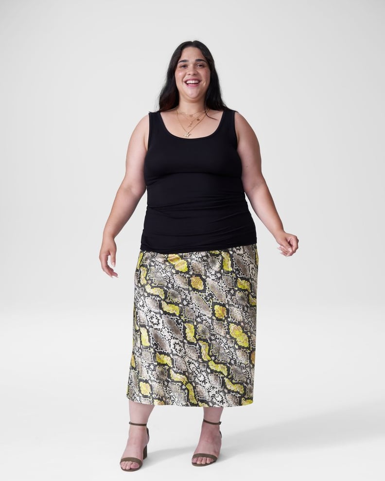 Universal Standard CeeCee Midi Bias Skirt