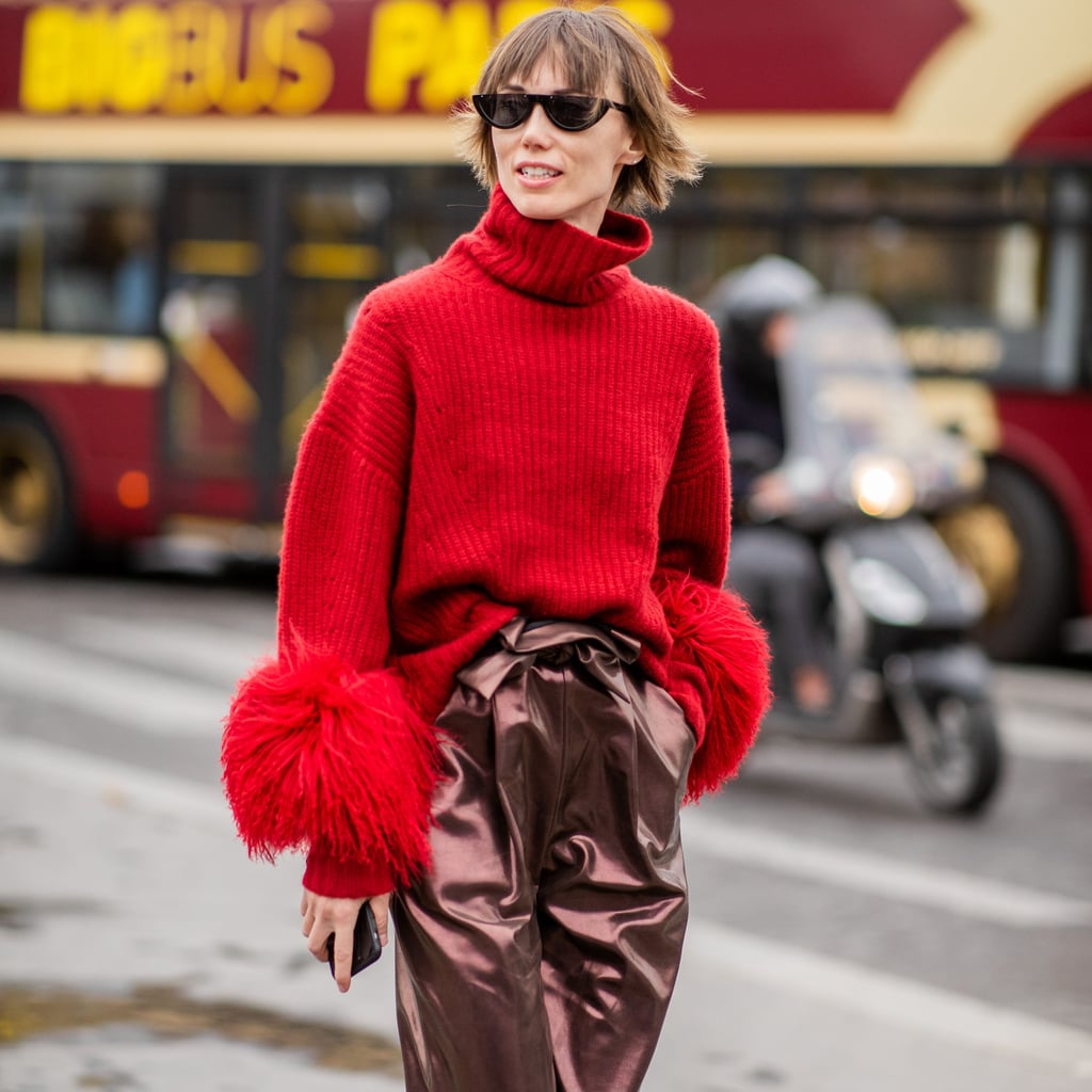 Paper bag pants outfit winter clearance