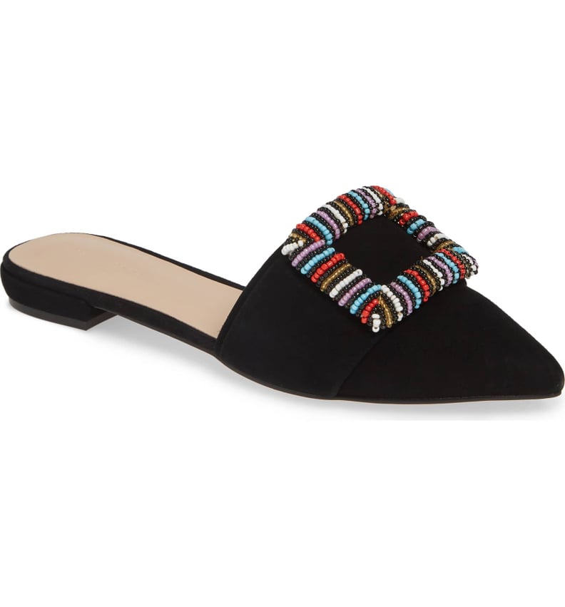 Something Navy Portia Buckle Mules