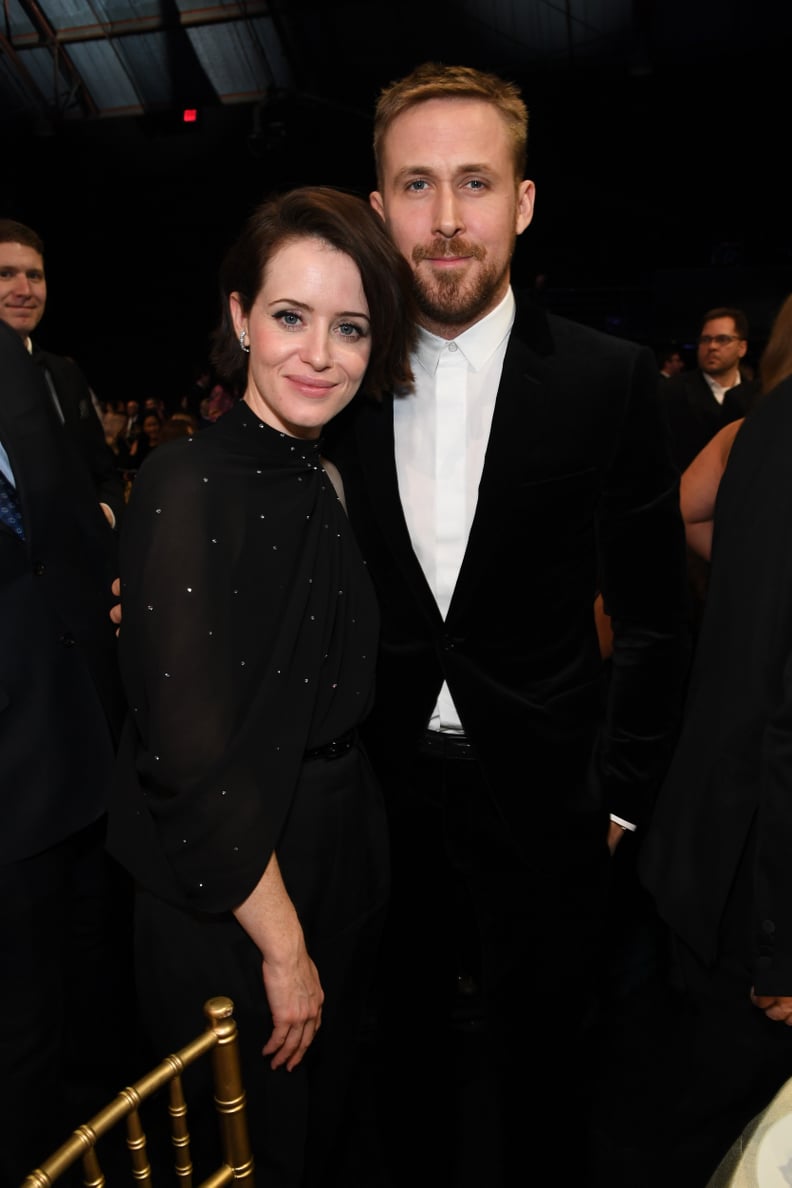 Ryan Gosling and Claire Foy at the Critics' Choice Awards