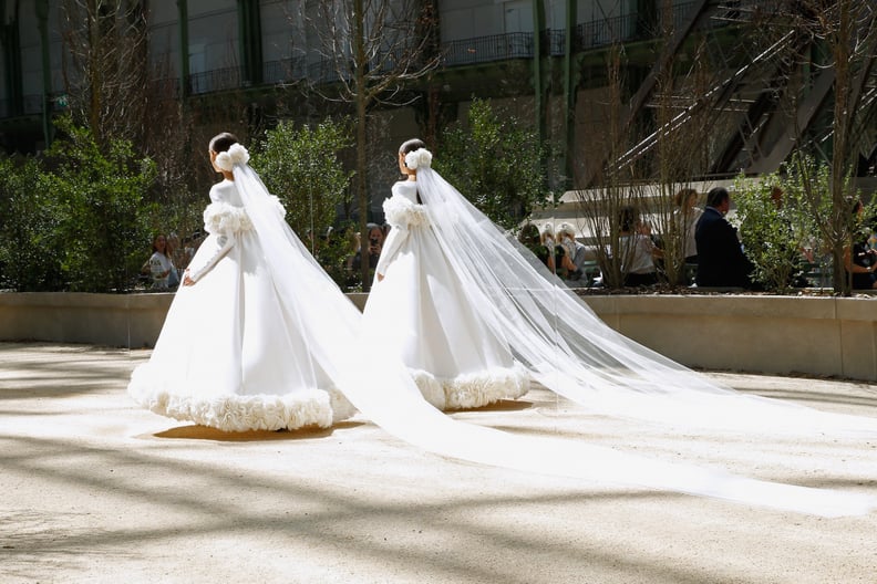 And, per usual, Karl's bridal looks closed the show