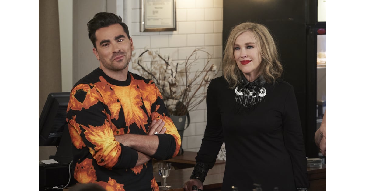 David Rose s Flame Print Givenchy Sweater on
