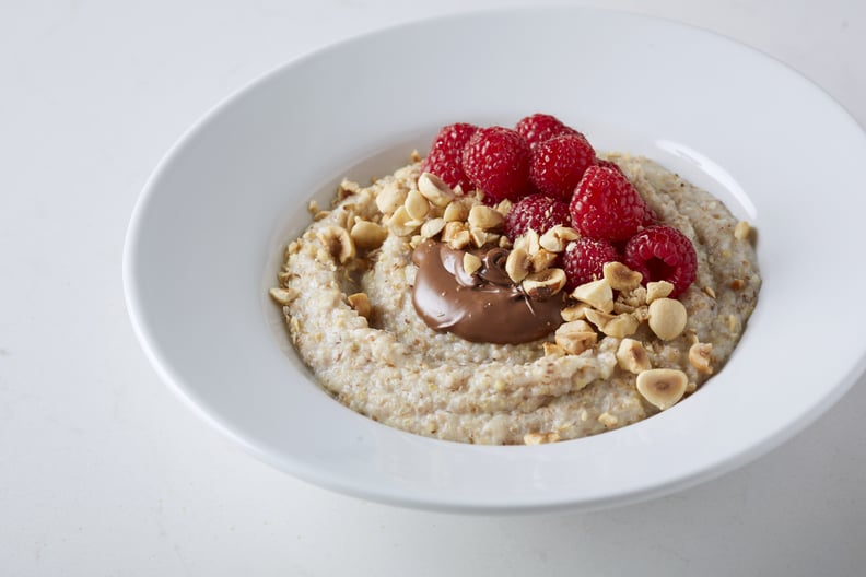 Steel-Cut Oats With Nutella