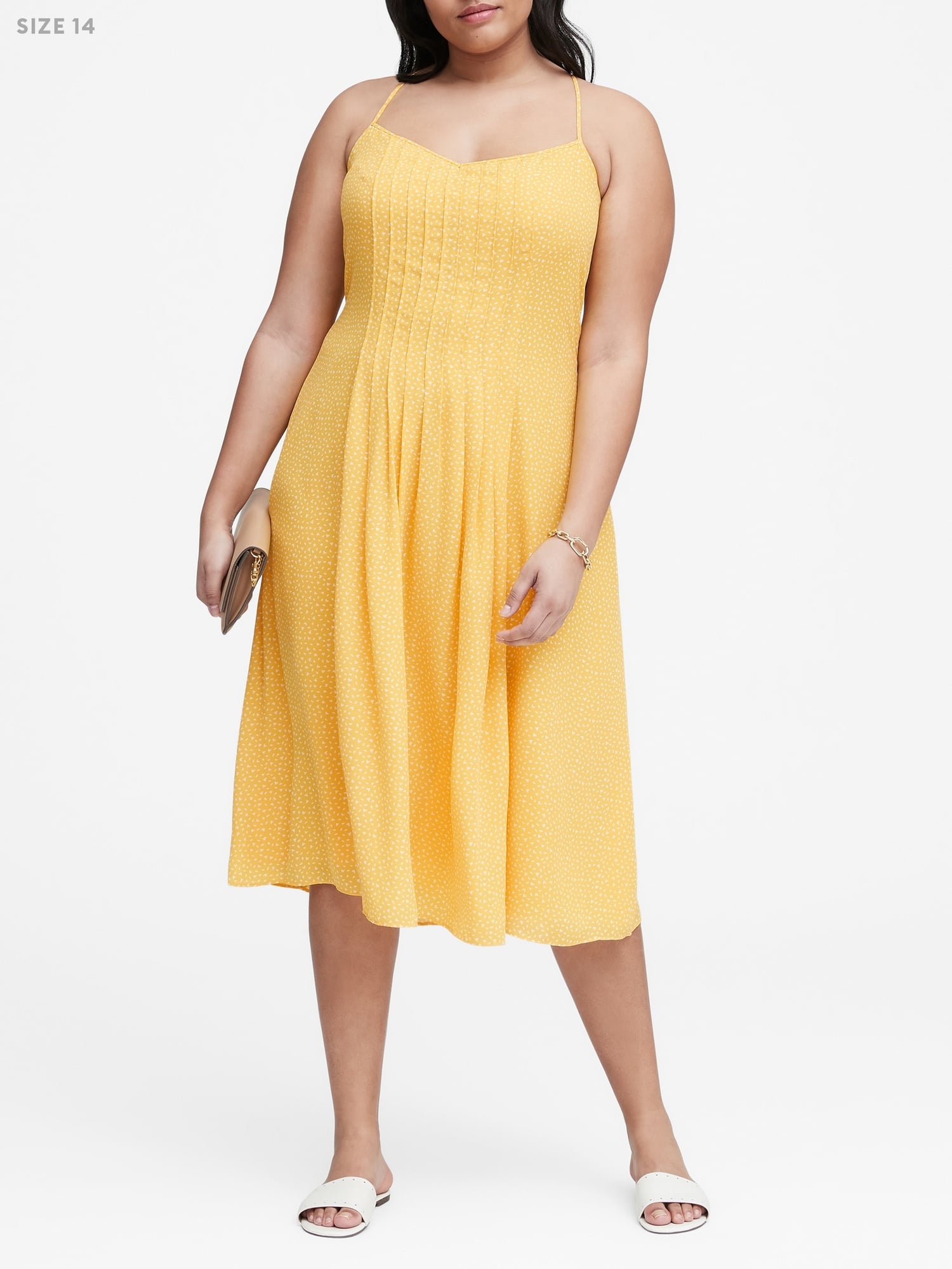 banana republic midi cocktail dress
