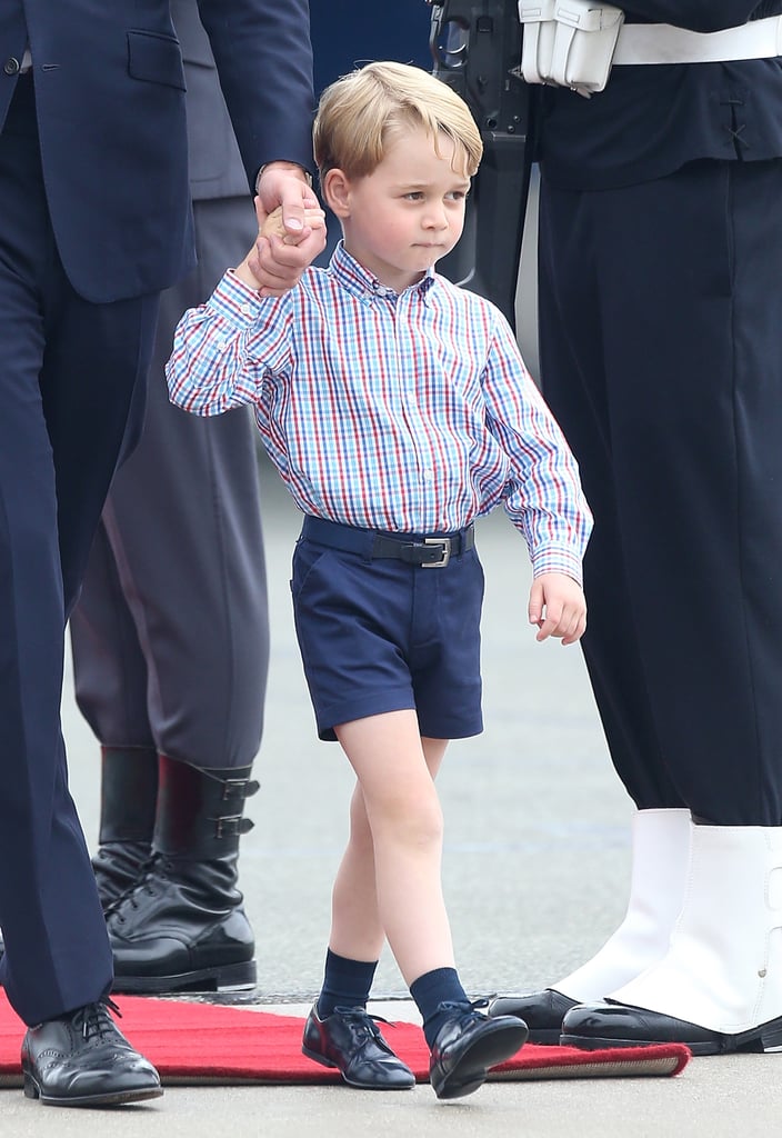 Prince George and Princess Charlotte in Poland Pictures