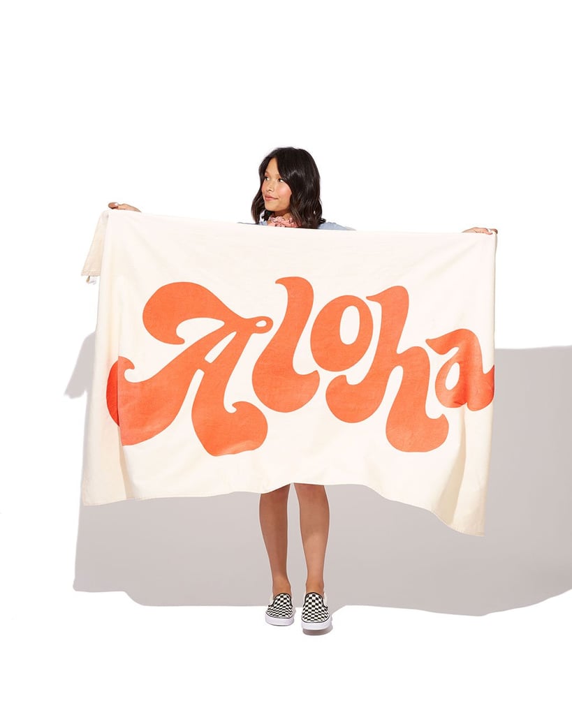 Beach, Please! Giant Towel — Aloha Cute Beach Towels From Ban.do 2018